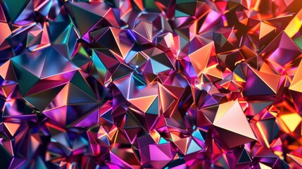 Obraz premium background gradient full color type 3D, geometric, wave, liquid suitable for digital and print