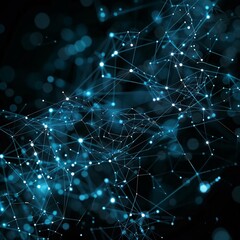 Obraz premium Network transformation as the evolution of the financial ecosystem