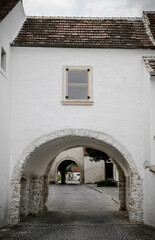 Fototapeta na wymiar Old Town Austria with Archway