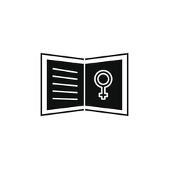 book vector type icon