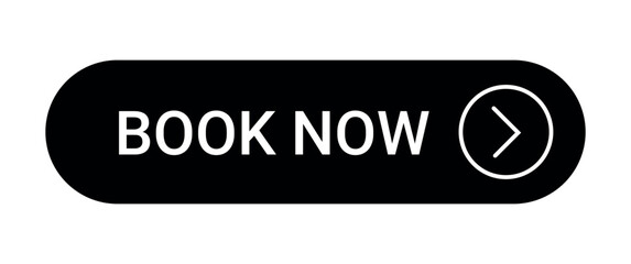 black book now button with icon isolated on white background