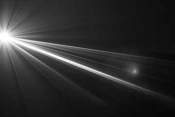 Light flare effect isolated transparent background