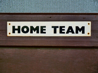 home team sign for sport