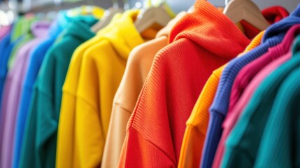 Obraz premium Youth Cashmere Collection. Colorful Fashion Selection