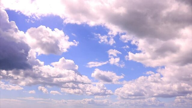 Cloudy Sky Blue Patchy Clouds Grey Landscape Cumulus Fluffy Weather Meteorology