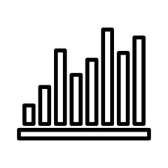 infographic profit vector design line icon element in trendy style