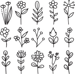 seamless pattern with flowers