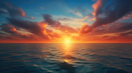 Seascape Serenity: Gazing into the Horizon