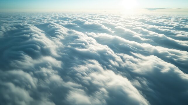 Ethereal Elevation: Captivating Cloudscapes from Above