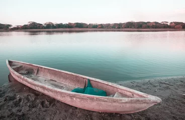 Selbstklebende Fototapeten Boat in Mexico © Galyna Andrushko