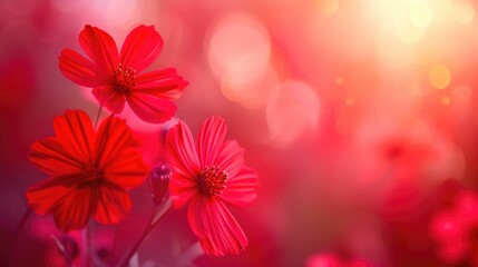Scarlet Blossoms: Capturing Nature's Brilliance