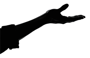 PNG Silhouette hand dynamite weaponry.