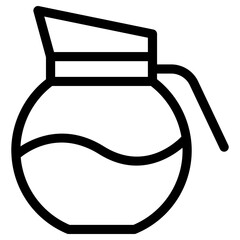 jug icon, simple vector design