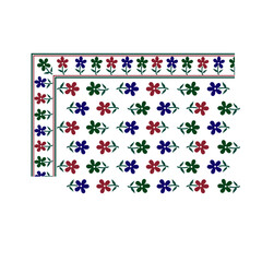 bedsheet design digital art use hand work and digital printing