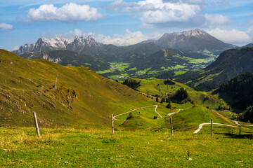 View from the Kitzbüheler Horn mountain