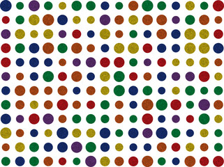 Rainbow LGBT polka dot abstract background - 786438950