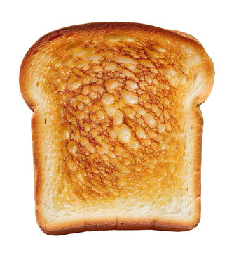 recommend clip art: Toast Slice. Closeup Top View. Breakfast Recipe Or Template Mock-Up. Ai Generative