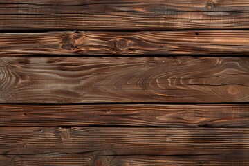 Dark brown wooden texture top view. AI generative