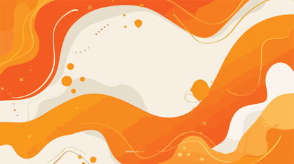 Stylish orange background for presentation printing bu