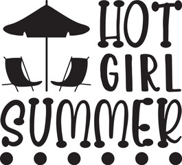 hot girl summer SVG