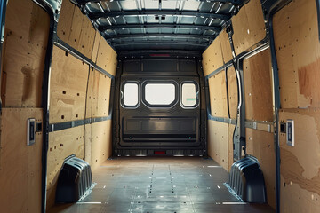 interior empty cargo van