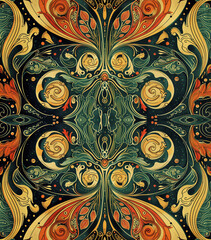 Art deco vitange bagkground pattern - 786456738