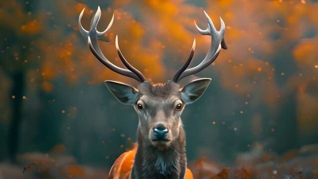deer in the forest,generative ai