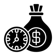 Time Is Money Icon