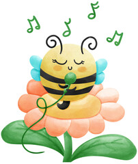 Bee flower 8