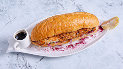 Balik ekmek top view