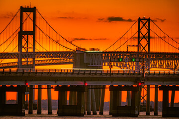 Chesapeake Bay Bridge Sunrise