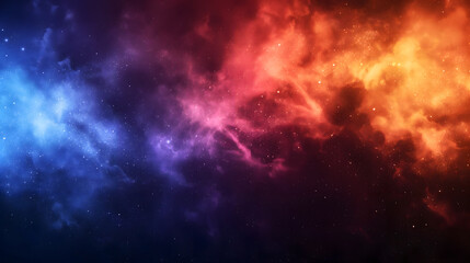 Vibrant Cosmic Explosion with Glowing Particles and Blazing Light - obrazy, fototapety, plakaty