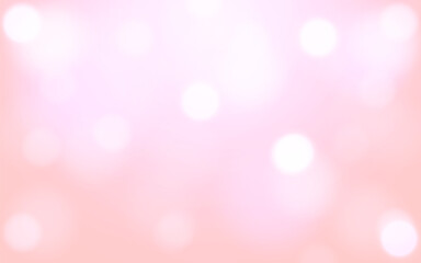 Pink valentine bokeh soft light abstract background, Vector eps 10 illustration bokeh particles, Background decoration
