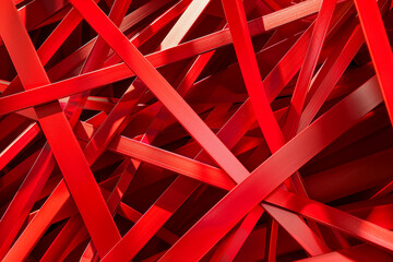 Bold red lines intersecting at sharp angles, abstract , background