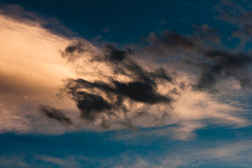Fototapeta na wymiar Cielo nuvoloso
