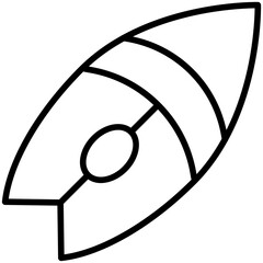 surfboard  vector design icon for out door