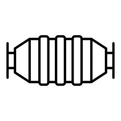 Catalytic Converter Icon