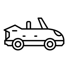 Convertible Car Icon