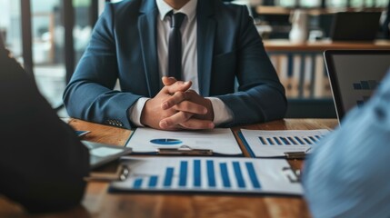 A candidate in a managerial role conducting behavioral interviews to assess a candidate's fit for the team. 