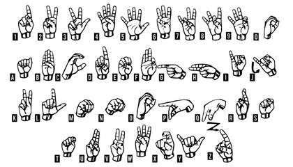 hand sign language PNG transparent