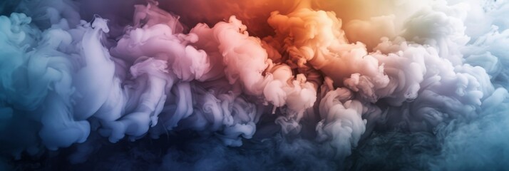 Smoke and dust effect overlays background