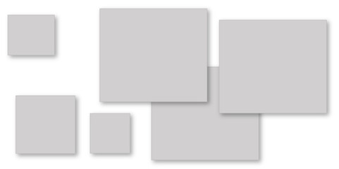 Abstract gray geometric overlapping square pattern. soft shadow on neutral light grey textured background. 3d architecture pattern design. Abstract composition business background for document design.