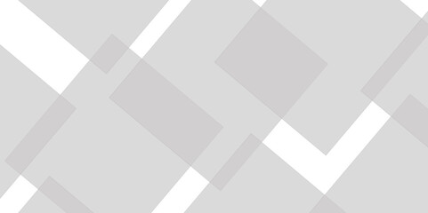 Abstract gray geometric overlapping square pattern. soft shadow on neutral light grey textured background. 3d architecture pattern design. Abstract composition business background for document design.