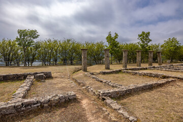 Juliobriga ruins -  Matamorosa, Cantabria, Spain