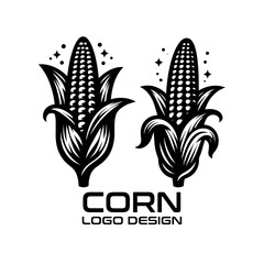 Corn Vector Logo Design
