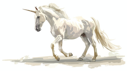 Unicorn vector illustration Vector illustration isolated