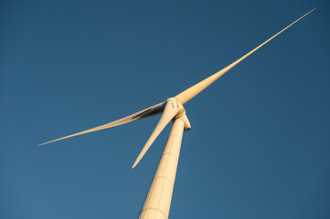 Wind turbines on the plateau, Madeira