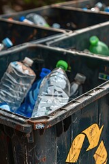 Presentation on the use of blockchain technology for tracking and verifying recycling data