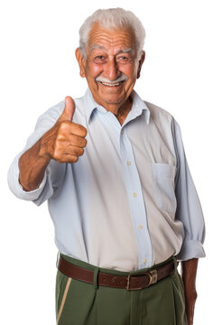PNG Mexican man showing thumb up clothing finger adult