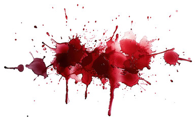 PNG Photo of realistic blooodstains petal splattered splashing